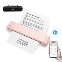 Impressora Térmica Portátil iDPRT MT888 Wireless - Rosa com Estojo