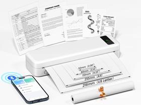 Impressora térmica portátil TATTMUSE Wireless Bluetooth 300DPI