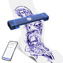 Impressora térmica sem fio Bluetooth GBK para stencil de tatuagem