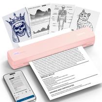 Impressora térmica sem fio portátil POLONO D810 Bluetooth US Letter