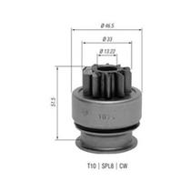 Impulsor Partida Ranger 2.5 Td L200 2.5D 4Wd Hr Xm 127 Panda Ritmo Uno Hr B2500D 4D56 L300 Space Wagon 220408 Md312858 Md618963 M191T15071 M191T68071