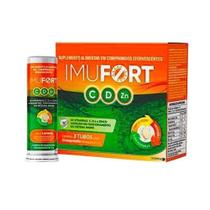 Imufort vitamina cdz efervescente 3,1g 10cps c/ 3 un - A2F IND. FARMACEUTICA JTDA Imufort vitamina cdz efervescente 3,1g 10cps c/ 3 un - A2F IND. FARMACEUTICA JTDA