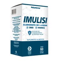 Imulisi Lisina com Vitamina C e Zinco 60 Caps Natunéctar
