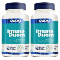 Imune 60cps 600mg (Própolis, Vitamina C e Zinco) Kit 2 Frascos