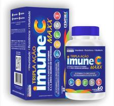 IMUNE C MAXX Centrix 60 Comprimidos Vitaminas D, C, E, Zinco e Selênio IMUNE C MAXX Centrix 60 Comprimidos Vitaminas D, C, E, Zinco e Selênio