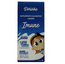 Imune Kids Dorinha Sabor Tutti-Fruit 240Ml Sem Açucar