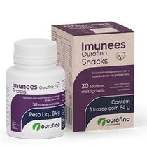Imunees Snacks 30 Tabletes Mastigáveis 84g - Ourofino