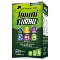 Imuni Turbo (Própolis Verde, Alho e Vitaminas) 60 cápsulas - Flora Nativa