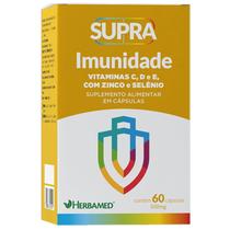 Imunidade Vitaminas C, D e E Supra com 60 Caps - Herbamed