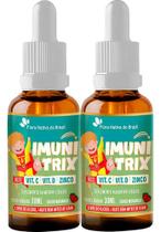 Imunitrix Kids Vitamina C D3 e Zinco 2 X 30ml Flora Nativa