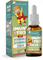 IMUNITRIX Kids - Vitamina C + Vitamina D + Zinco 30ml Sabor Morango