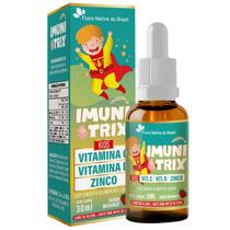 Imunitrix Vitamina C + Vitamina D + Zinco Kids Criança Imunidade 30mL