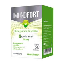 Imunofort Wellmune Vitaminas 250Mg 60 Capsulas Maxinutri