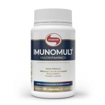 Imunomulti Vitafor Multivitamínico 120 cápsulas 1000mg Vitaminas e Minerais Imunomulti Vitafor Multivitamínico 120 cápsulas 1000mg Vitaminas e Minerais