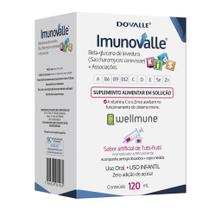 Imunovalle kids liquido 120ml sabor tutti frutti