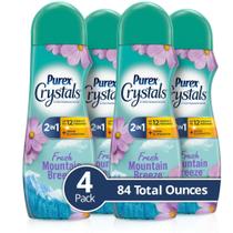 In-Wash, intensificador de fragrâncias e fragrâncias, Purex Crystals, 600 ml, 4 unidades In-Wash, intensificador de fragrâncias e fragrâncias, Purex Crystals, 600 ml, 4 unidades