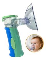 Inalador Bebe Nebulizador Ultrassônico Medicate Todas Cores