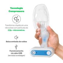 Inalador Compressor Compacto Mult Laser