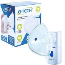 Inalador e Nebulizador De Rede Vibratória Branco G-Tech NEBMESH2