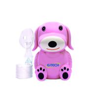Inalador e Nebulizador G-Tech Nebdog Rosa