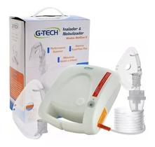 Inalador e Nebulizador Nebcom V G-tech Tecnologia Super Flow - Branco