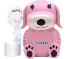 Inalador Infantil Nebdog Rosa - Bivolt