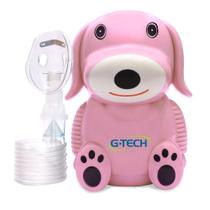 Inalador Infantil Nebdog Rosa - Bivolt - G-Tech