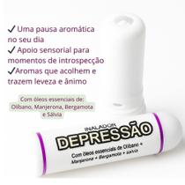 Inalador Nasal Depressão Aromaterapia Lemonflora Clareza, Leveza, Ânimo, Equilíbrio Emocional