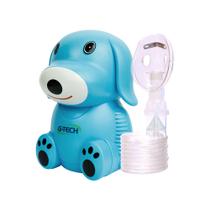 Inalador Nebulizador Azul Nebdog Infantil Bivolt Superflow G-Tech