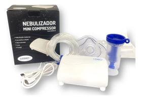 Inalador Nebulizador Compressor Adulto Pediátrico Bivolt SM Inalador Nebulizador Compressor Adulto Pediátrico Bivolt SM