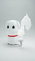 Inalador Nebulizador Compressor Infantil Cão Branco Inalador Nebulizador Compressor Infantil Cão Branco