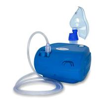 Inalador Nebulizador Compressor NB01 Bivolt Azul - Techline