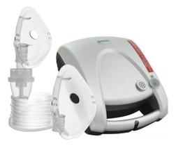 Inalador Nebulizador Compressor Super Flow Gtech Nebcom 5 Prata