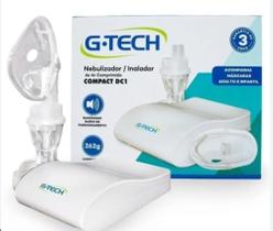 Inalador Nebulizador G-tech Adulto/Infantil Compact Dc1 + Brinde Inalador Nebulizador G-tech Adulto/Infantil Compact Dc1 + Brinde