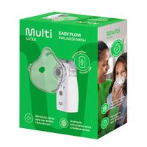 Inalador Nebulizador Mesh Portátil Multi Saúde Easy Flow USB Recarregável HC150 1 Unidade Inalador Nebulizador Mesh Portátil Multi Saúde Easy Flow USB Recarregável HC150 1 Unidade
