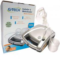 Inalador Nebulizador Nebcom V 5 G-tech Bivolt - Prata