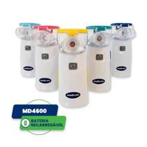 Inalador Nebulizador Portátil Air Mesh Colors com Bateria Recarregável + Cabo USB/ SEM FONTE