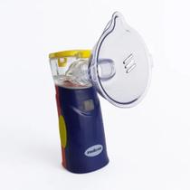 Inalador Nebulizador Portátil Air Mesh Kids Azul Medicate Inalador Nebulizador Portátil Air Mesh Kids Azul Medicate