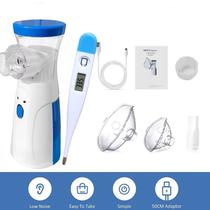 Inalador Nebulizador Ultrassônico Bivolt Portátil Silencioso para Adultos e Crianças