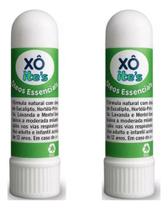 Inalador Óleos Essencais Uso Nasal Alívio Congestão Kit C/2