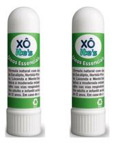 Inalador Óleos Essencais Uso Nasal Alívio Congestão Kit C/2