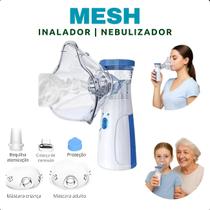 Inalador Silencioso, Ultrassônico, Compacto e Bivolt para Uso Familiar