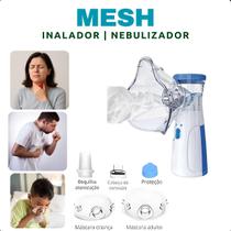 Inalador Ultrassônico Portátil, Silencioso e Eficiente para Toda a Família