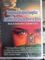 inauguracao da assembleia de deus na bolivia 2013 dvd original lacrado - evangelico