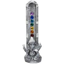 Incensário 7 Chakras Buda ou Ganesha Incenso Vertical Resina
