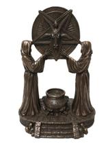 Incensário Altar de Baphomet - 18cm de Altura para Autoconhecimento e Iluminação Incensário Altar de Baphomet - 18cm de Altura para Autoconhecimento e Iluminação