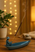 Incensário Barco do Pescador Reflexão e Paz Interior