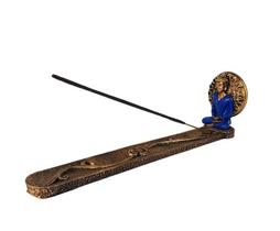 Incensário Barra Flor Buda Mandala Altíssima Qualidade Resina Decorada