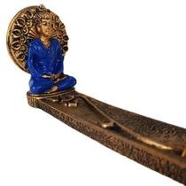 Incensário Buda Iluminado Flor Mandala 13092