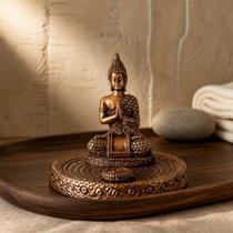 Incensário Buda Porta Incenso Resina Zen Aromaterapia Incensário Buda Porta Incenso Resina Zen Aromaterapia